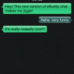 eBuddy Messenger chat