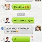 WeChat conversation